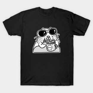 The hamster is enjoying the show T-Shirt